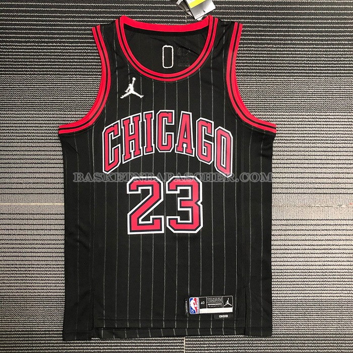 Maillot Chicago Bulls Michael Jordan NO 23 Statement 2020-21 Noir